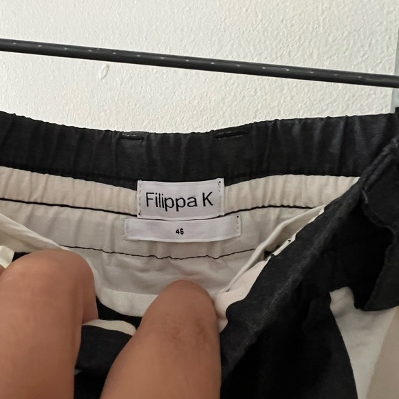 Filipa K striped cotton shorts - Picture 2 of 4